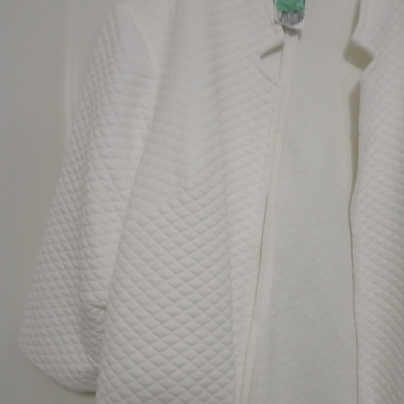 Winter White Quilted Jacket - Picture 4 of 4